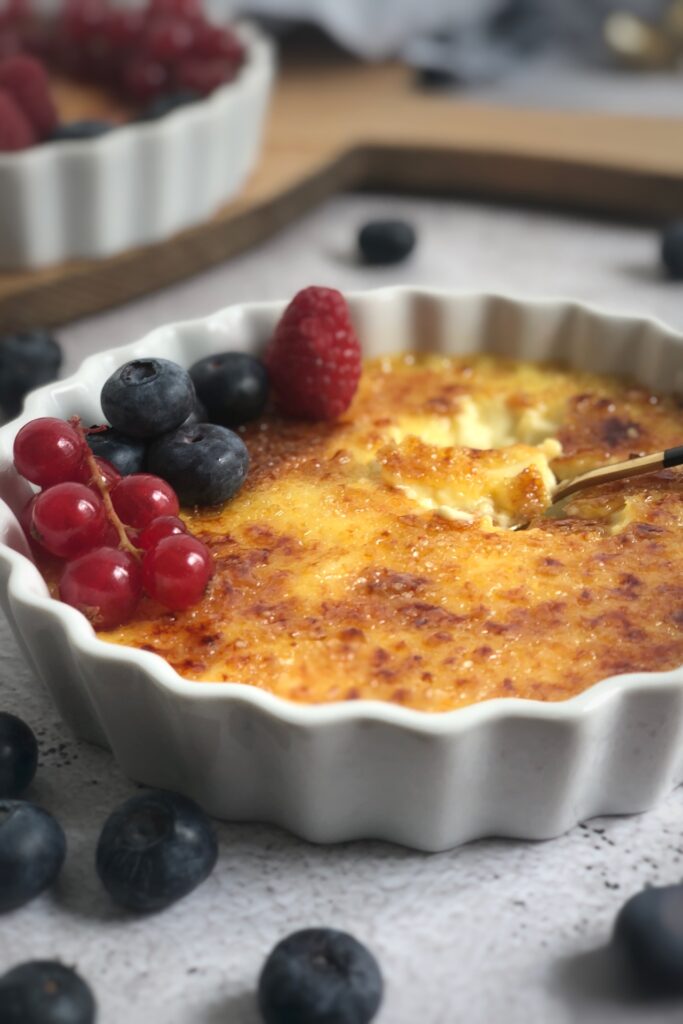 schale mit creme brulee